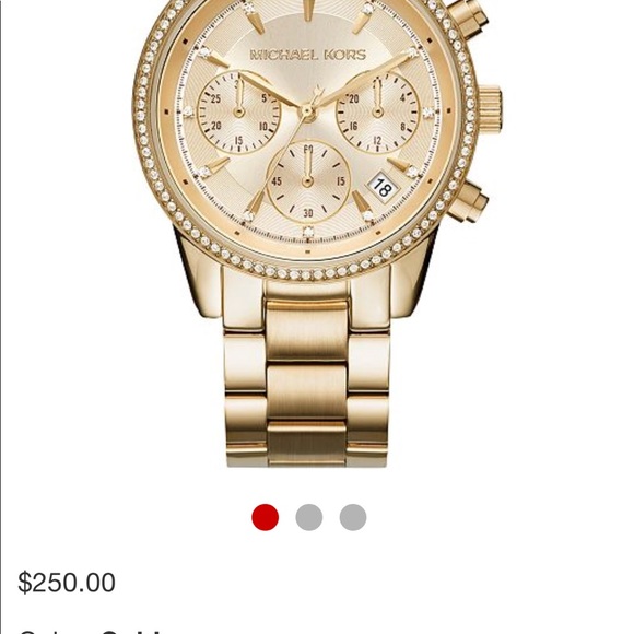 Gold Michael Kors watch - Picture 4 of 4